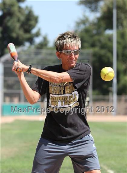 Thumbnail 1 in Knight @ Burroughs (CIF SS Playoffs) photogallery.