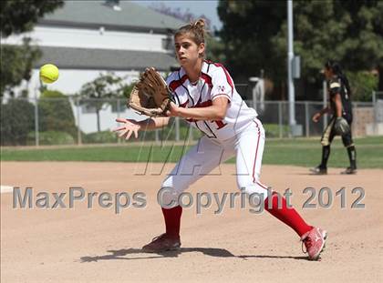 Thumbnail 2 in Knight @ Burroughs (CIF SS Playoffs) photogallery.