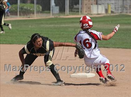 Thumbnail 3 in Knight @ Burroughs (CIF SS Playoffs) photogallery.