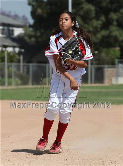 Thumbnail 2 in Knight @ Burroughs (CIF SS Playoffs) photogallery.