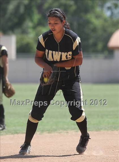 Thumbnail 1 in Knight @ Burroughs (CIF SS Playoffs) photogallery.