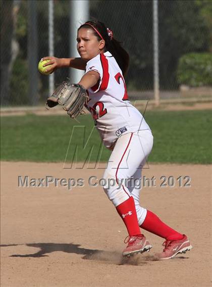 Thumbnail 2 in Knight @ Burroughs (CIF SS Playoffs) photogallery.