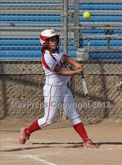 Thumbnail 2 in Knight @ Burroughs (CIF SS Playoffs) photogallery.