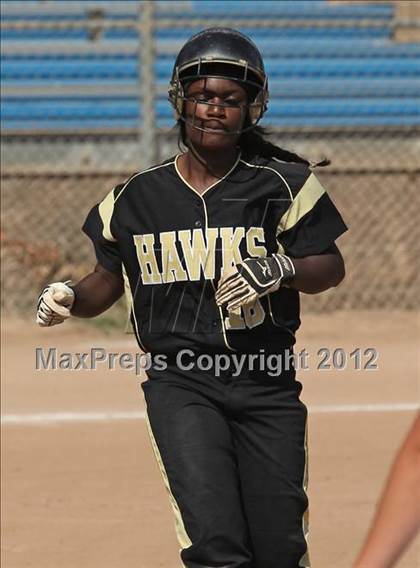 Thumbnail 3 in Knight @ Burroughs (CIF SS Playoffs) photogallery.