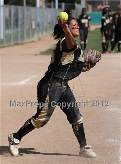Thumbnail 2 in Knight @ Burroughs (CIF SS Playoffs) photogallery.