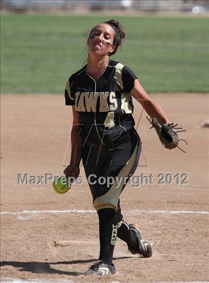 Thumbnail 3 in Knight @ Burroughs (CIF SS Playoffs) photogallery.