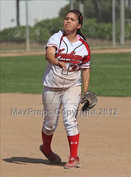 Thumbnail 1 in Knight @ Burroughs (CIF SS Playoffs) photogallery.