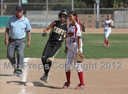 Thumbnail 3 in Knight @ Burroughs (CIF SS Playoffs) photogallery.