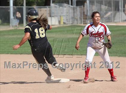 Thumbnail 3 in Knight @ Burroughs (CIF SS Playoffs) photogallery.