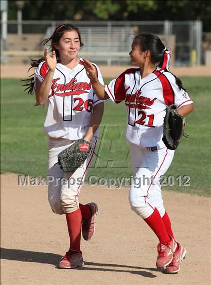 Thumbnail 3 in Knight @ Burroughs (CIF SS Playoffs) photogallery.