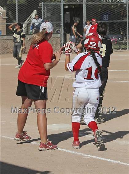 Thumbnail 1 in Knight @ Burroughs (CIF SS Playoffs) photogallery.