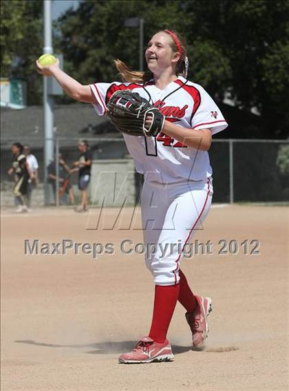 Thumbnail 1 in Knight @ Burroughs (CIF SS Playoffs) photogallery.