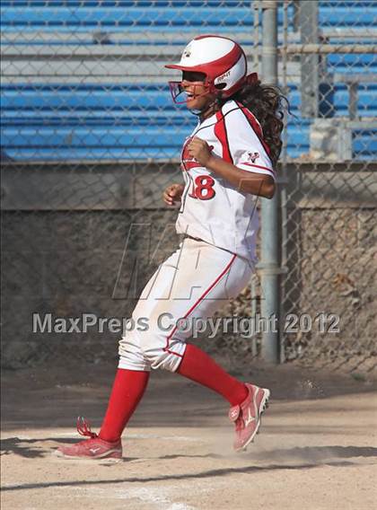 Thumbnail 3 in Knight @ Burroughs (CIF SS Playoffs) photogallery.