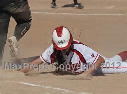 Thumbnail 1 in Knight @ Burroughs (CIF SS Playoffs) photogallery.