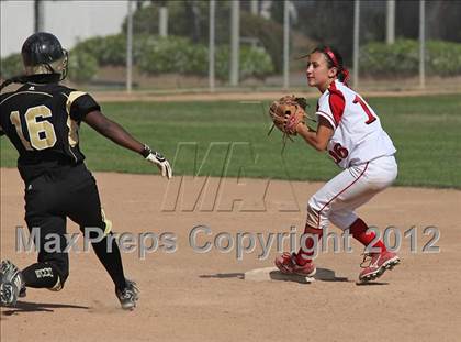 Thumbnail 2 in Knight @ Burroughs (CIF SS Playoffs) photogallery.