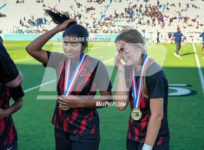 Thumbnail 2 in Coppell vs. Lake Travis (UIL 6A Soccer Division I Final Medal Ceremony) photogallery.