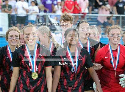 Thumbnail 3 in Coppell vs. Lake Travis (UIL 6A Soccer Division I Final Medal Ceremony) photogallery.