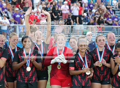 Thumbnail 3 in Coppell vs. Lake Travis (UIL 6A Soccer Division I Final Medal Ceremony) photogallery.