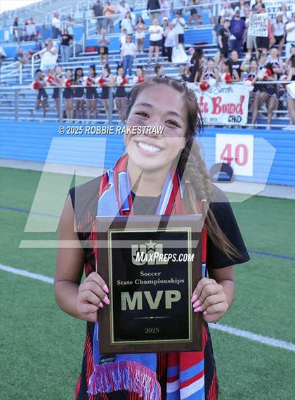 Thumbnail 2 in Coppell vs. Lake Travis (UIL 6A Soccer Division I Final Medal Ceremony) photogallery.