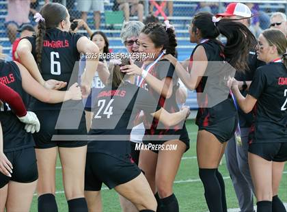 Thumbnail 1 in Coppell vs. Lake Travis (UIL 6A Soccer Division I Final Medal Ceremony) photogallery.