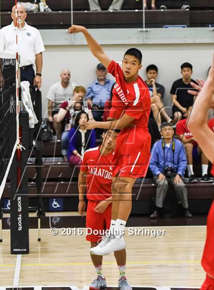 Thumbnail 2 in Saratoga vs. Leigh (CIF CCS D2 Final) photogallery.