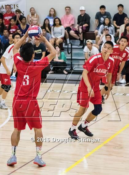 Thumbnail 2 in Saratoga vs. Leigh (CIF CCS D2 Final) photogallery.