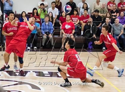 Thumbnail 2 in Saratoga vs. Leigh (CIF CCS D2 Final) photogallery.