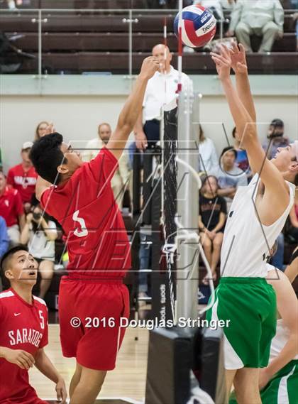 Thumbnail 1 in Saratoga vs. Leigh (CIF CCS D2 Final) photogallery.