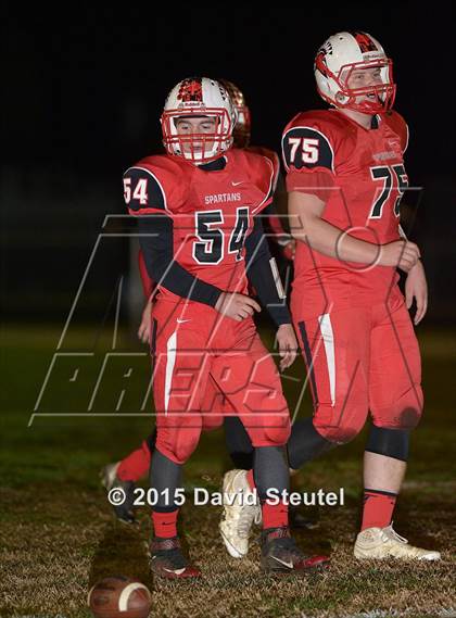 Thumbnail 2 in Stone Ridge Christian @ East Nicolaus (CIF NorCal Regional 6-AA Division Final) photogallery.