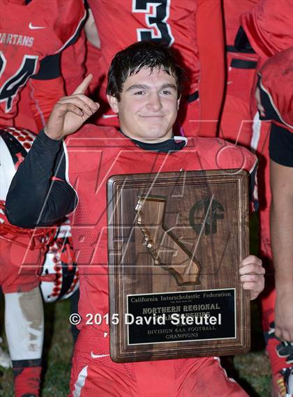 Thumbnail 1 in Stone Ridge Christian @ East Nicolaus (CIF NorCal Regional 6-AA Division Final) photogallery.