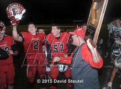 Thumbnail 3 in Stone Ridge Christian @ East Nicolaus (CIF NorCal Regional 6-AA Division Final) photogallery.