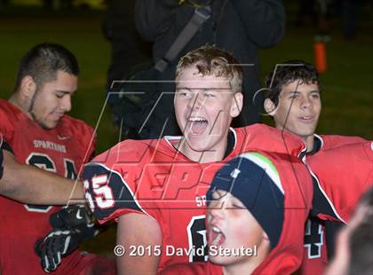 Thumbnail 3 in Stone Ridge Christian @ East Nicolaus (CIF NorCal Regional 6-AA Division Final) photogallery.