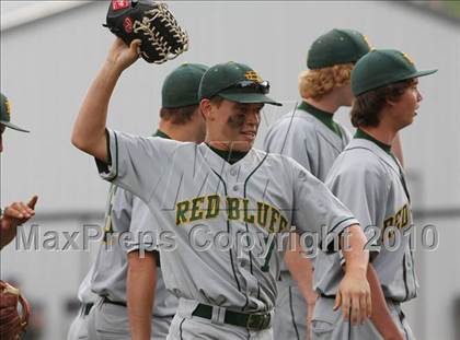 Thumbnail 3 in Red Bluff @ Shasta (CIF NS D1 Playoffs) photogallery.