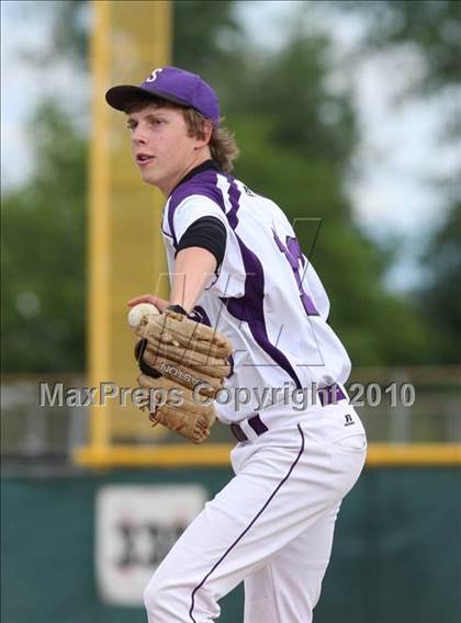 Thumbnail 3 in Red Bluff @ Shasta (CIF NS D1 Playoffs) photogallery.