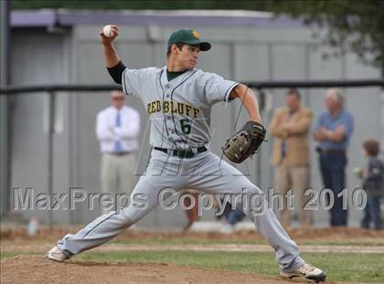 Thumbnail 3 in Red Bluff @ Shasta (CIF NS D1 Playoffs) photogallery.