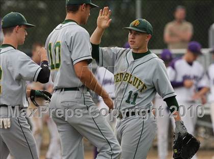 Thumbnail 1 in Red Bluff @ Shasta (CIF NS D1 Playoffs) photogallery.