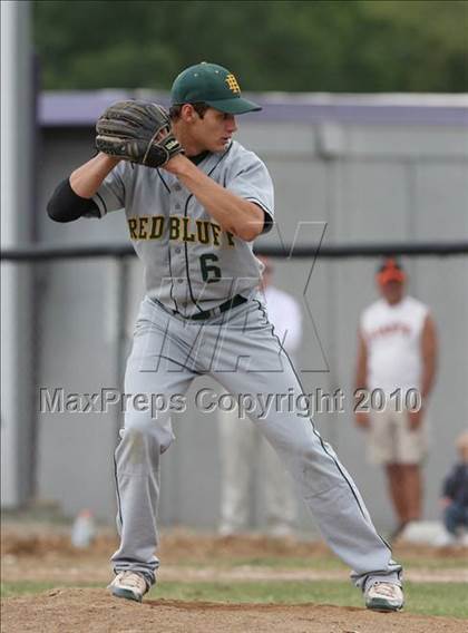 Thumbnail 2 in Red Bluff @ Shasta (CIF NS D1 Playoffs) photogallery.