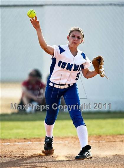 Thumbnail 3 in Mansfield Summit vs. L.D. Bell (Mansfield Tournament) photogallery.