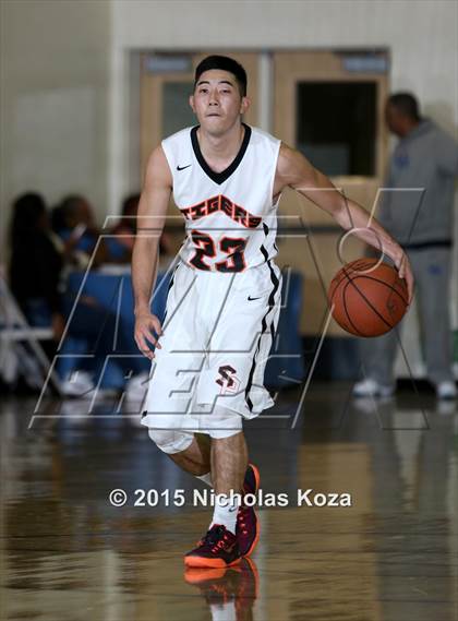 Thumbnail 2 in St. Monica vs. South Pasadena (D1 Bound So Cal Christmas Classic) photogallery.