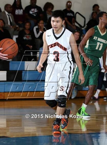 Thumbnail 1 in St. Monica vs. South Pasadena (D1 Bound So Cal Christmas Classic) photogallery.
