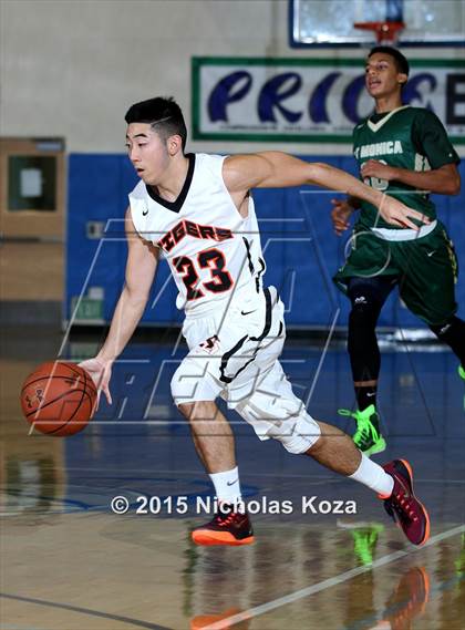 Thumbnail 2 in St. Monica vs. South Pasadena (D1 Bound So Cal Christmas Classic) photogallery.
