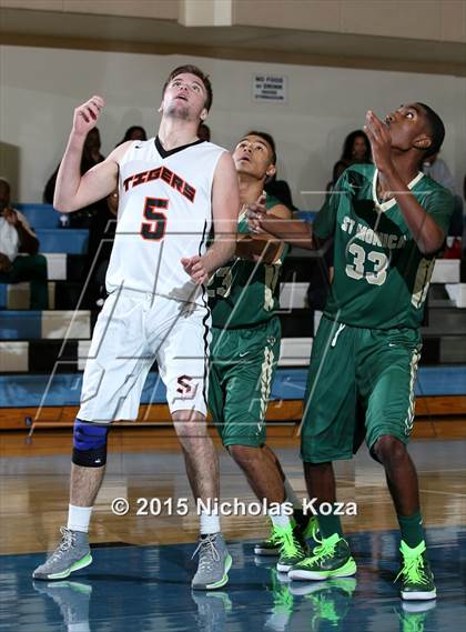 Thumbnail 3 in St. Monica vs. South Pasadena (D1 Bound So Cal Christmas Classic) photogallery.