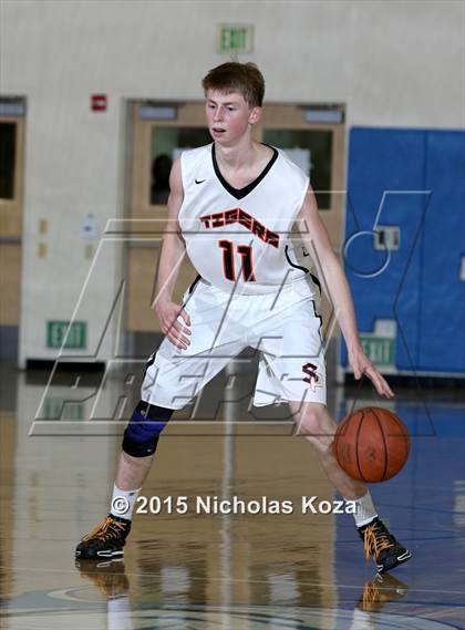 Thumbnail 1 in St. Monica vs. South Pasadena (D1 Bound So Cal Christmas Classic) photogallery.