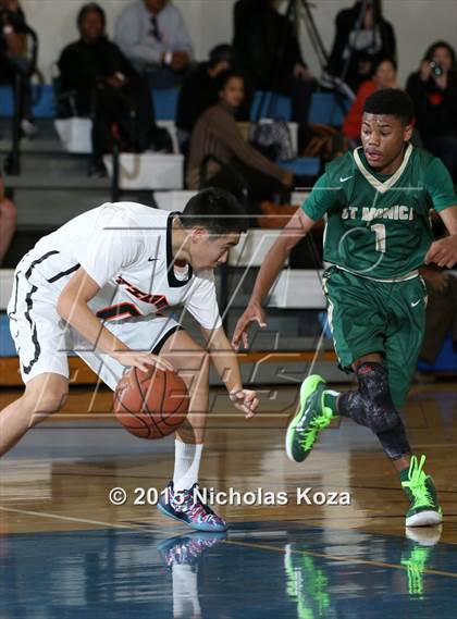 Thumbnail 1 in St. Monica vs. South Pasadena (D1 Bound So Cal Christmas Classic) photogallery.