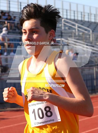 Thumbnail 2 in BVAL Boys Cross Country Championship photogallery.