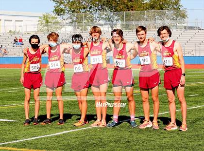 Thumbnail 3 in BVAL Boys Cross Country Championship photogallery.