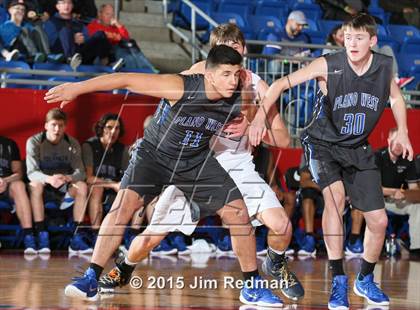 Thumbnail 3 in Plano West vs. Keller (Thanksgiving Hoopfest) photogallery.