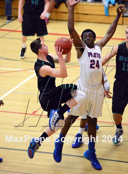 Thumbnail 2 in Branson vs. St. Joseph Notre Dame (CIF NCS D5 Final) photogallery.