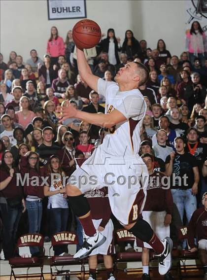 Thumbnail 1 in Buhler vs. McPherson (KSHSAA 4A Substate Final) photogallery.