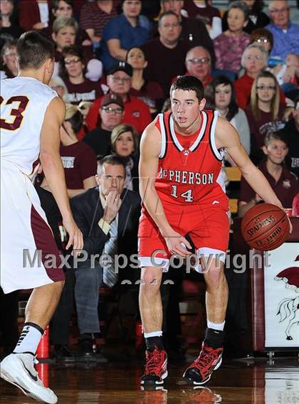 Thumbnail 1 in Buhler vs. McPherson (KSHSAA 4A Substate Final) photogallery.